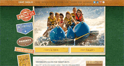Desktop Screenshot of camptakajo.com